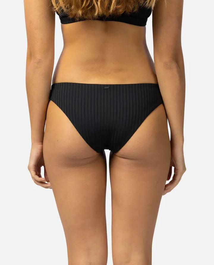 Rip Curl Damen Bikini Bottom Premium Surf Cheeky - black