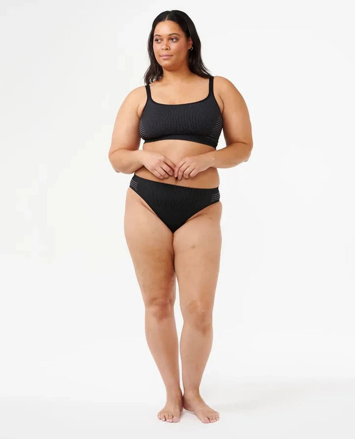 Rip Curl Damen Bikini Bottom The One 2.0 - Black