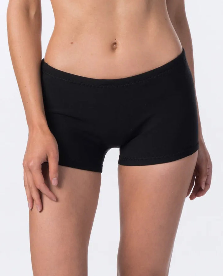 Rip Curl Damen G-Bomb 1mm Neopren Boyleg Shorts - Black