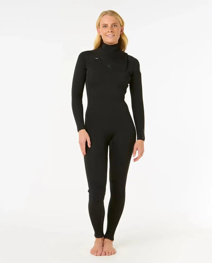 Rip Curl Damen Neoprenanzug Dawn Patrol 3/2 Chestzip - Black