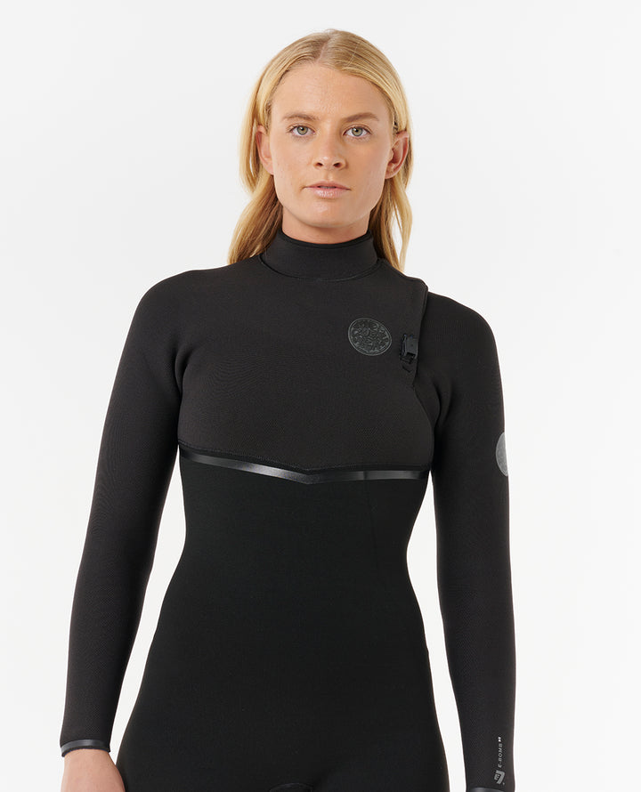 Rip Curl Damen Neoprenanzug E-Bomb 3/2mm Zipfree - black