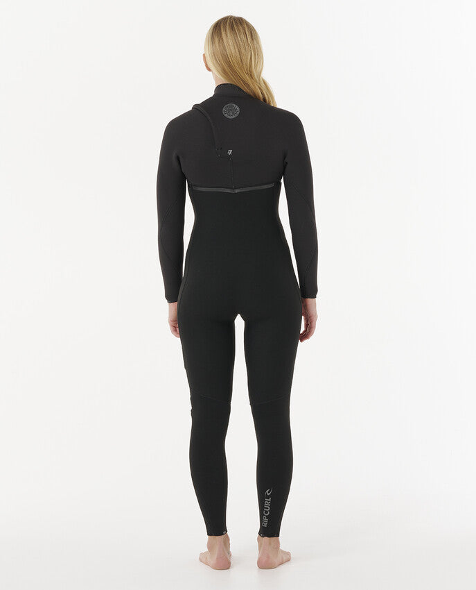 Rip Curl Damen Neoprenanzug E-Bomb 4/3mm Chestzip - black