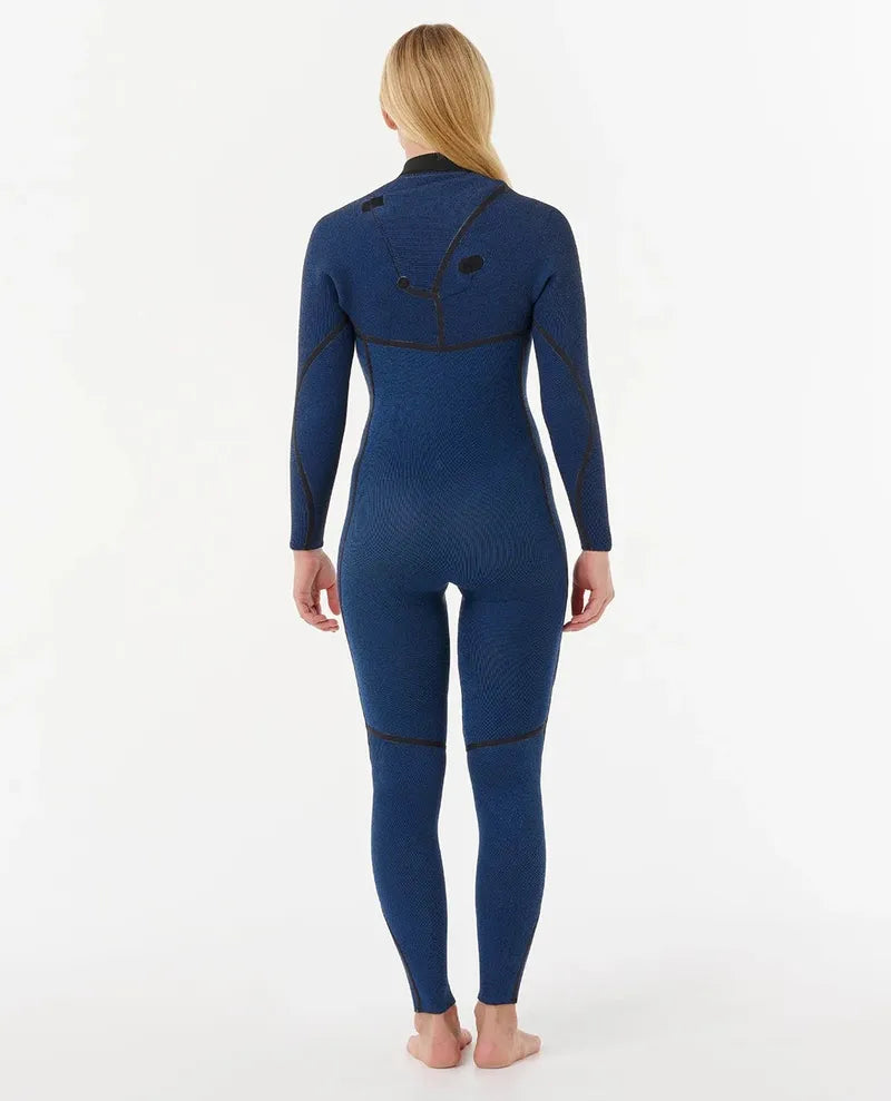 Rip Curl Damen Neoprenanzug E-Bomb 4/3mm Zipless - Black