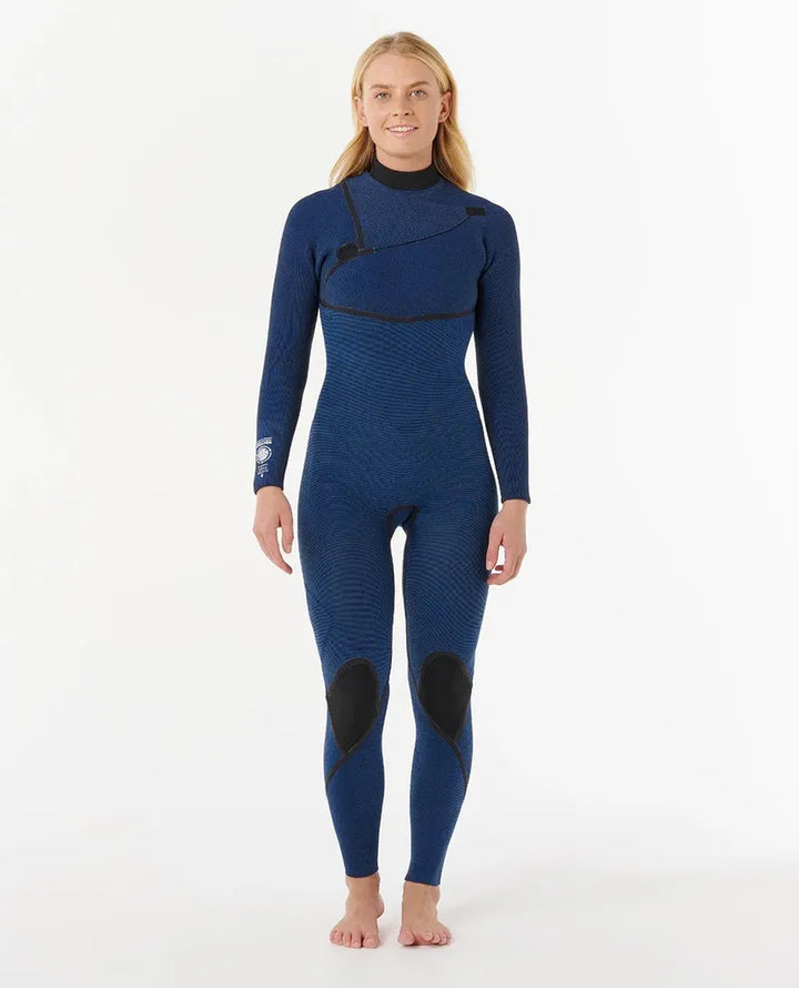 Rip Curl Damen Neoprenanzug E-Bomb 4/3mm Zipless - Black