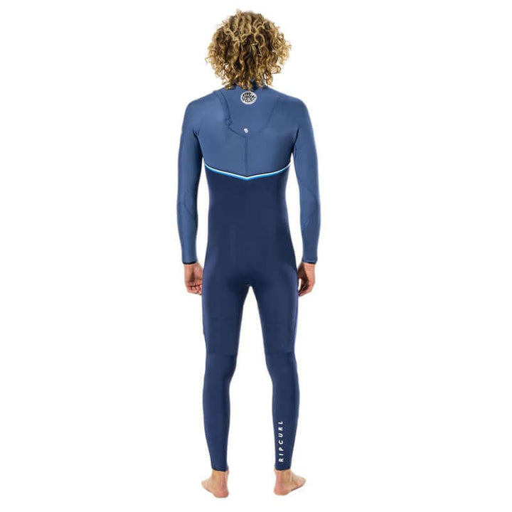 Rip Curl Herren 3/2mm Flashbomb Zipfree Neoprenanzug - blue