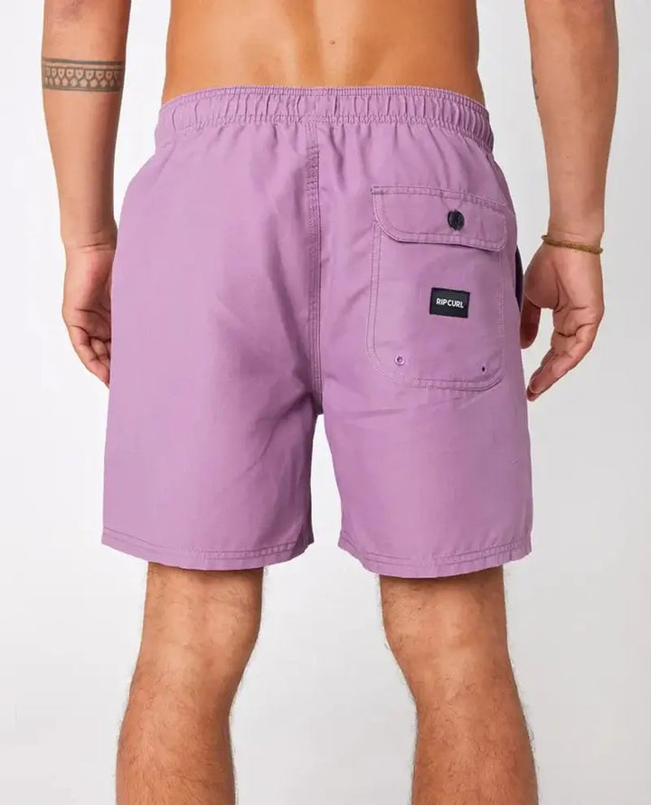 Rip Curl Herren Badehose Easy Living Volley - Dusty Purple