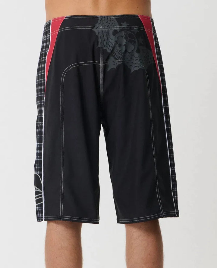 Rip Curl Herren Boardshort Mirage Archive Goth 23" - Black/ Red