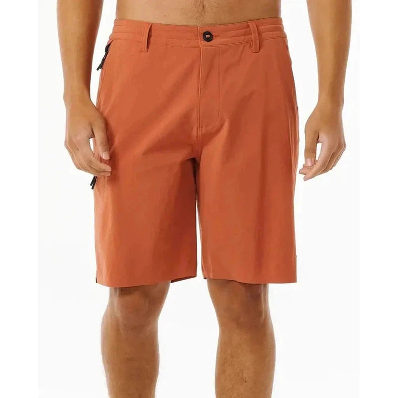 Rip Curl Herren Hybrid Boardwalk Global Entry - Terracotta