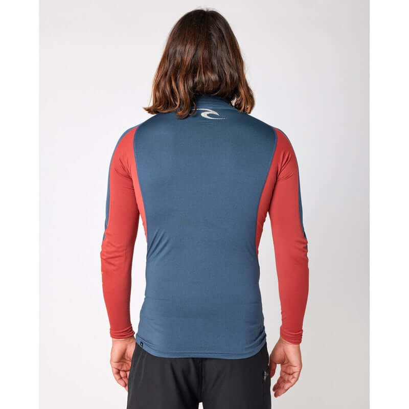 Rip Curl Herren Langarm Lycra - navy marle