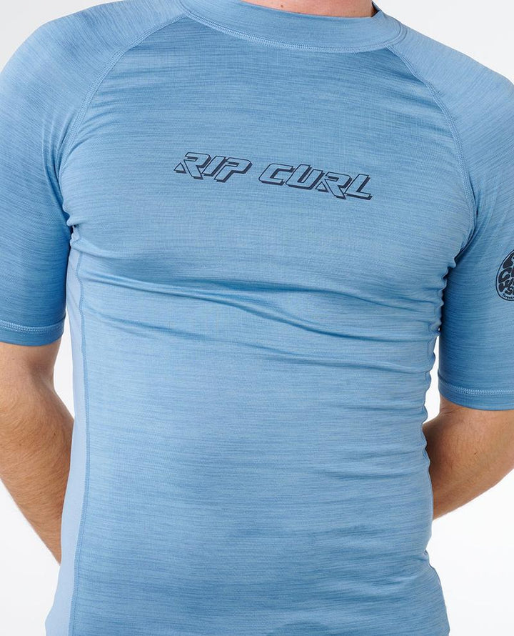 Rip Curl Herren Lycra Dawn Patrol UPF Performance Kurzarm - Blue