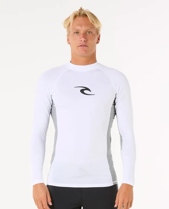 Rip Curl Herren Lycra Waves Langarm - weiss