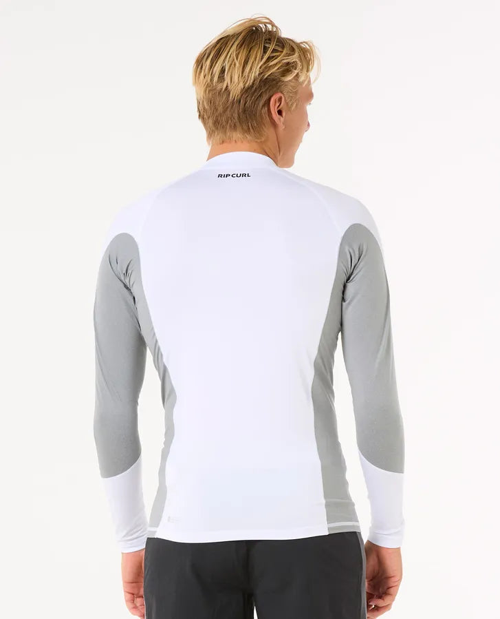 Rip Curl Herren Lycra Waves Langarm - weiss