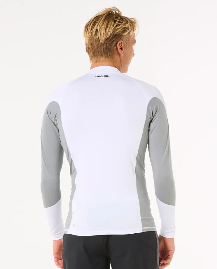 Rip Curl Herren Lycra Waves Langarm - weiss