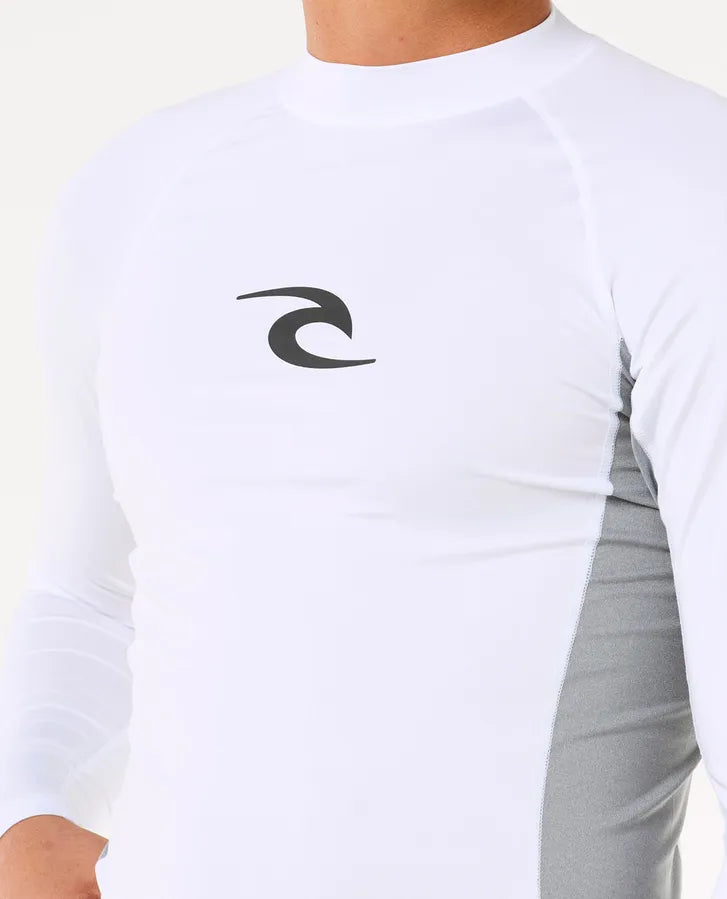 Rip Curl Herren Lycra Waves Langarm - weiss