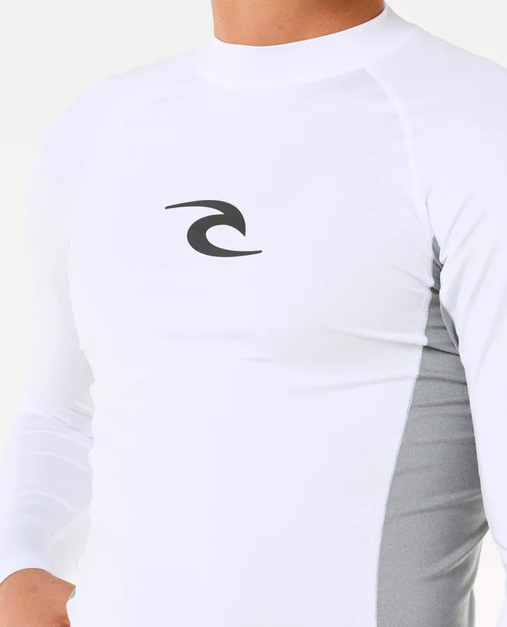 Rip Curl Herren Lycra Waves Langarm - weiss