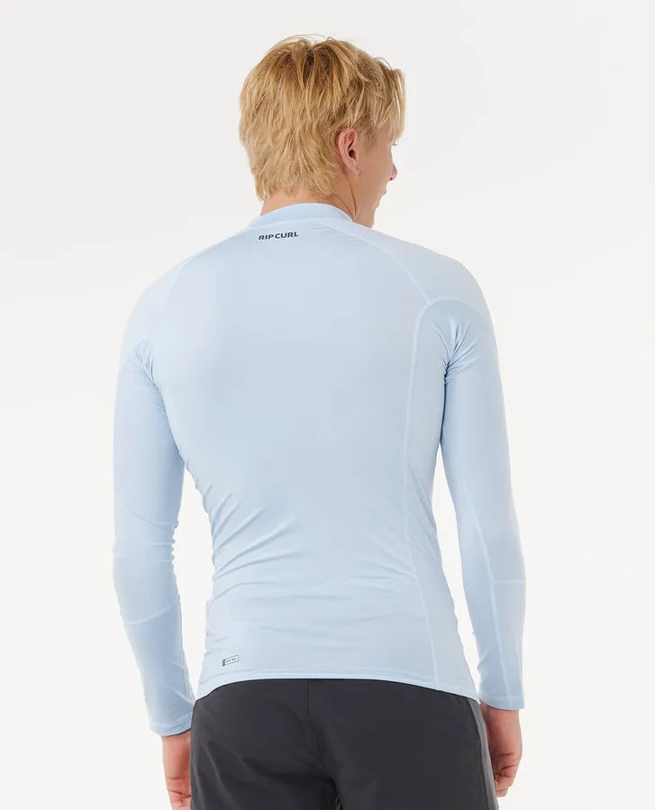 Rip Curl Herren Lycra Waves Performance langarm - Blue wind