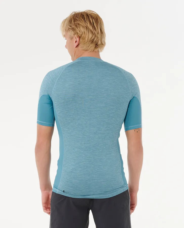 Rip Curl Herren Lycra kurzarm Dawn Patrol - Storm Blue