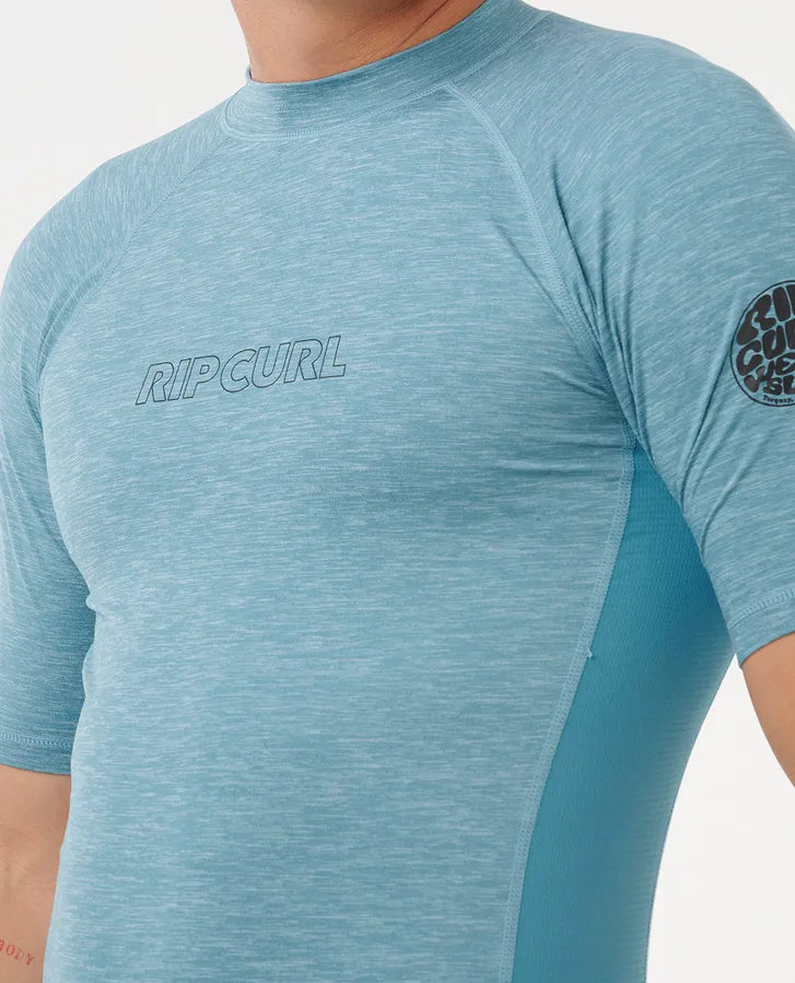 Rip Curl Herren Lycra kurzarm Dawn Patrol - Storm Blue