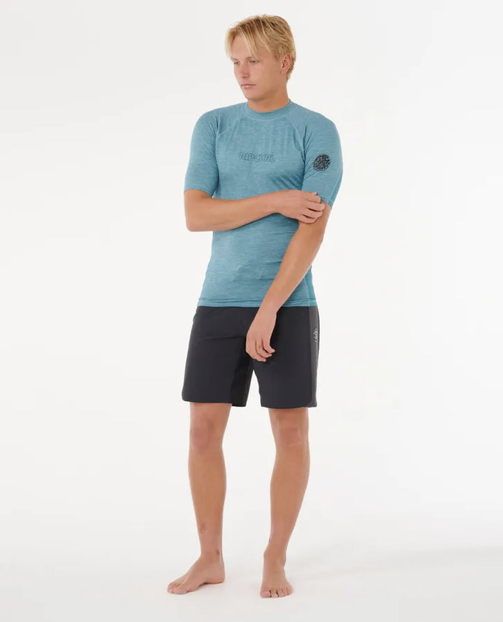 Rip Curl Herren Lycra kurzarm Dawn Patrol - Storm Blue