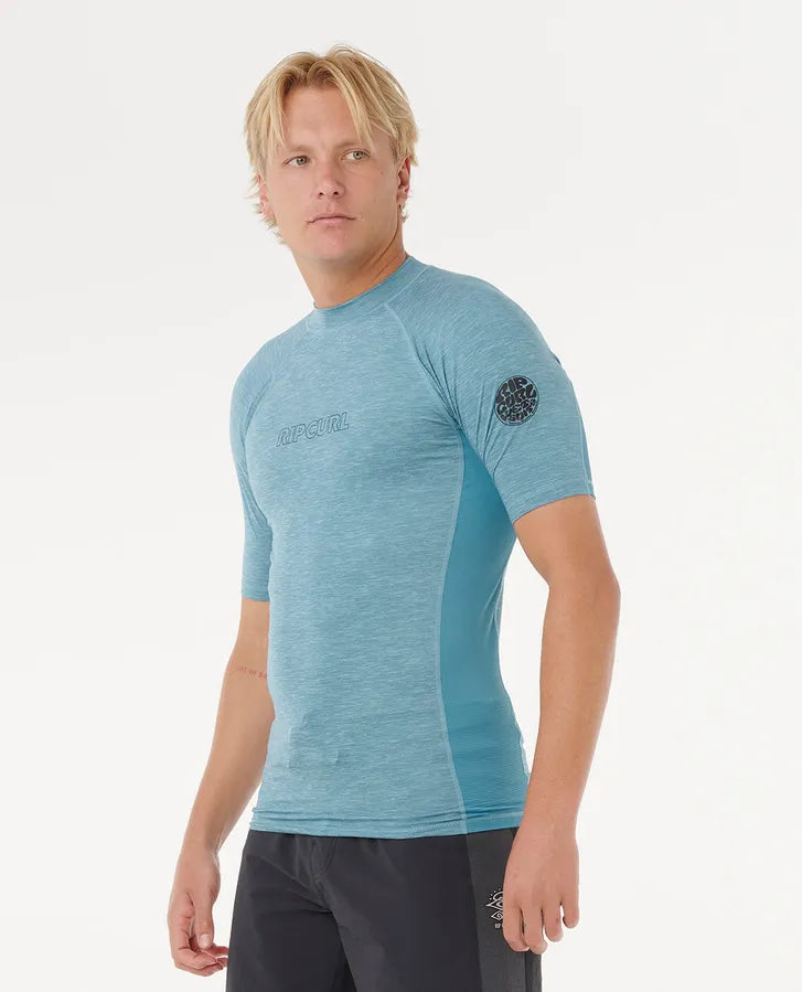 Rip Curl Herren Lycra kurzarm Dawn Patrol - Storm Blue
