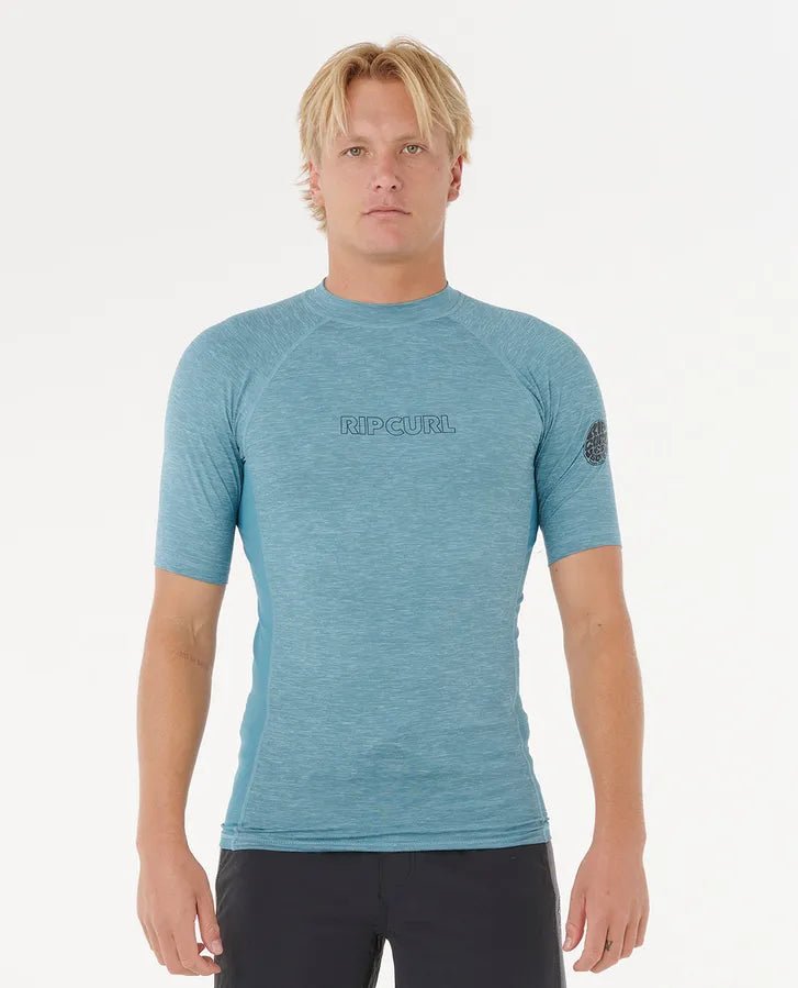 Rip Curl Herren Lycra kurzarm Dawn Patrol - Storm Blue