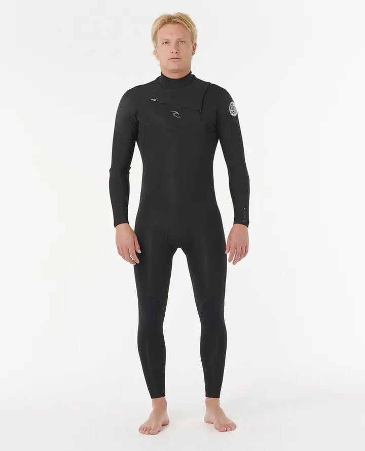 Rip Curl Herren Neoprenanzug 3/2 Dawn Patrol Pro Chestzip - Black