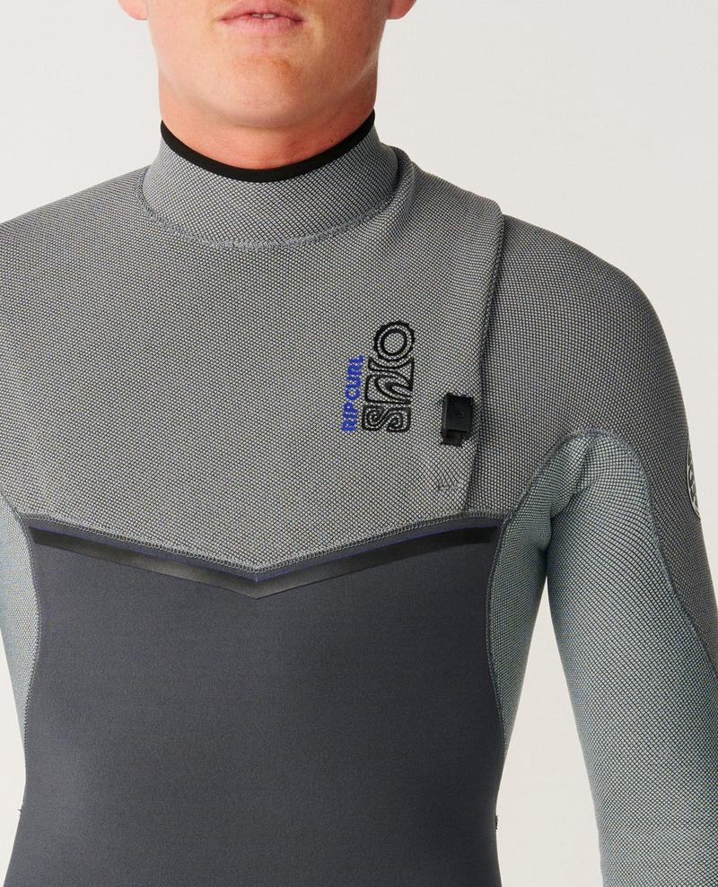 Rip Curl Herren Neoprenanzug 3/2 E-Bomb Zipfree - Charcoal Grey