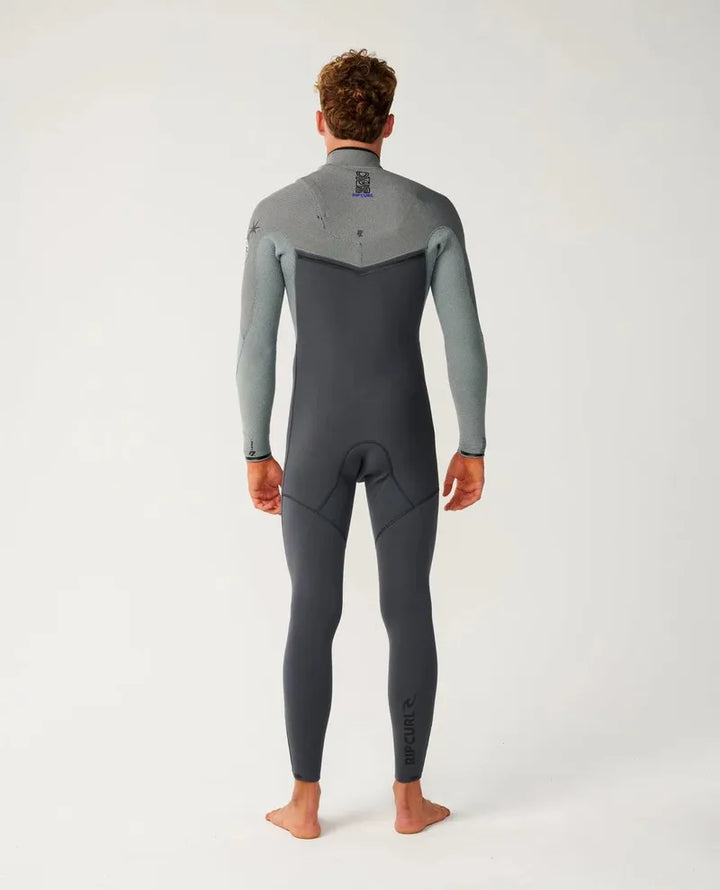 Rip Curl Herren Neoprenanzug 3/2 E-Bomb Zipfree - Charcoal Grey