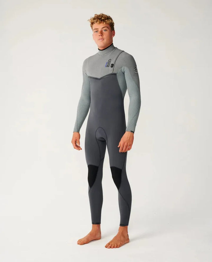 Rip Curl Herren Neoprenanzug 3/2 E-Bomb Zipfree - Charcoal Grey