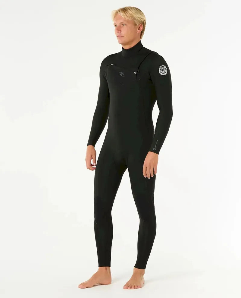 Rip Curl Herren Neoprenanzug Dawn Patrol 4/3mm Chestzip - Black