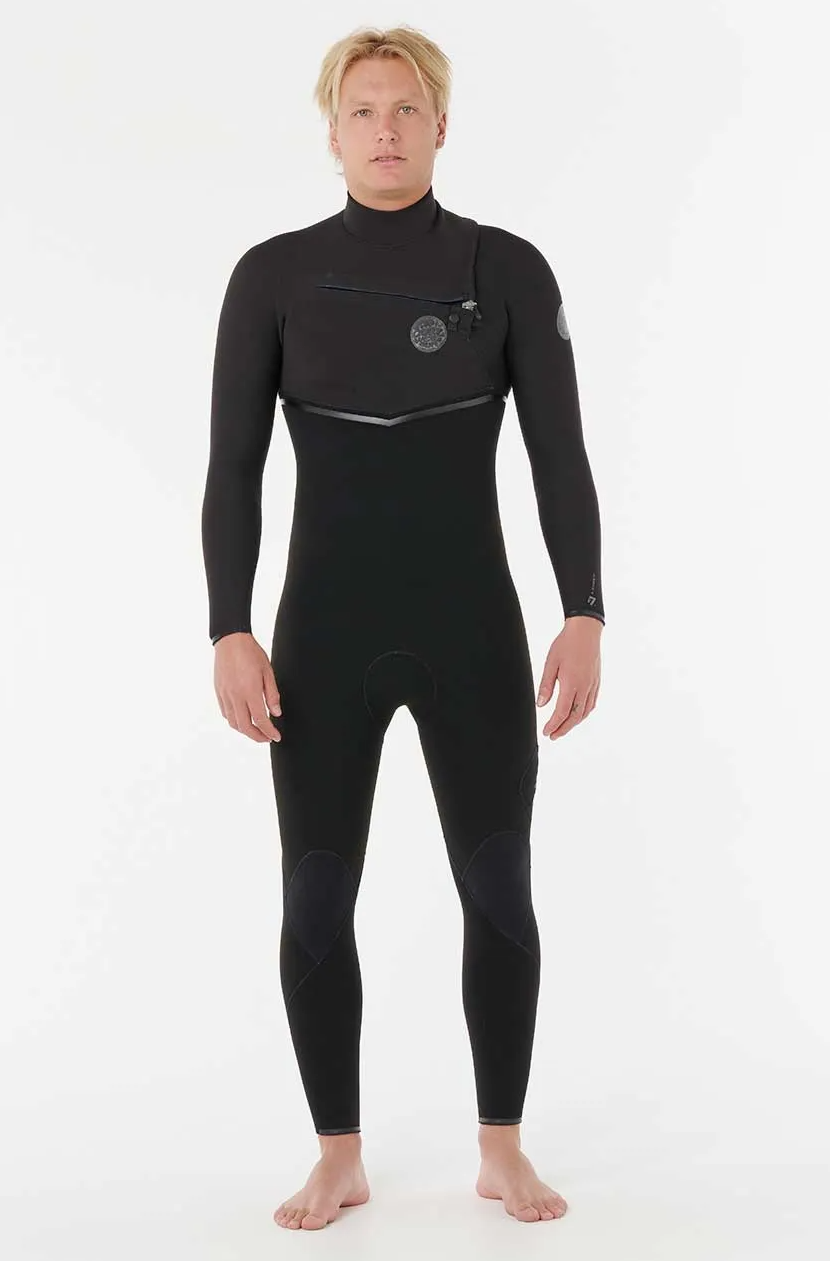 Rip Curl Herren Neoprenanzug E-Bomb 4/3mm Chestzip - black