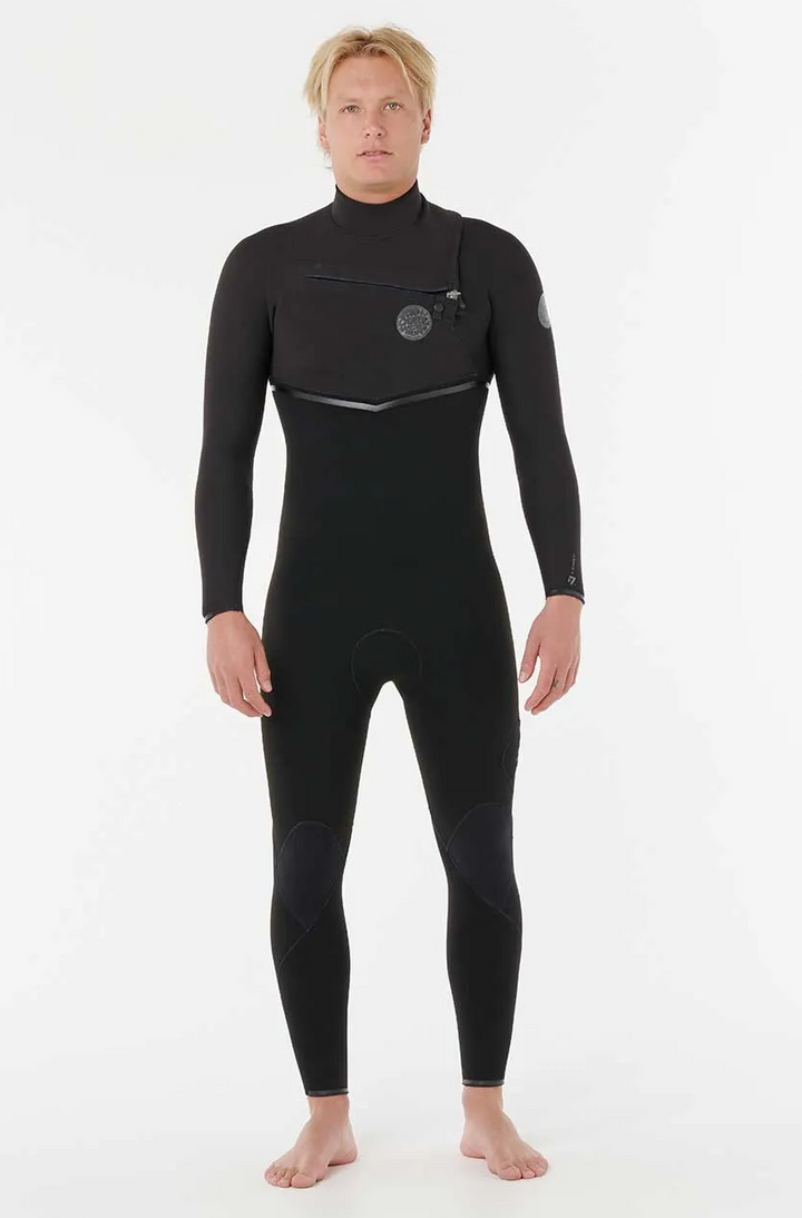 Rip Curl Herren Neoprenanzug E-Bomb 4/3mm Chestzip - black