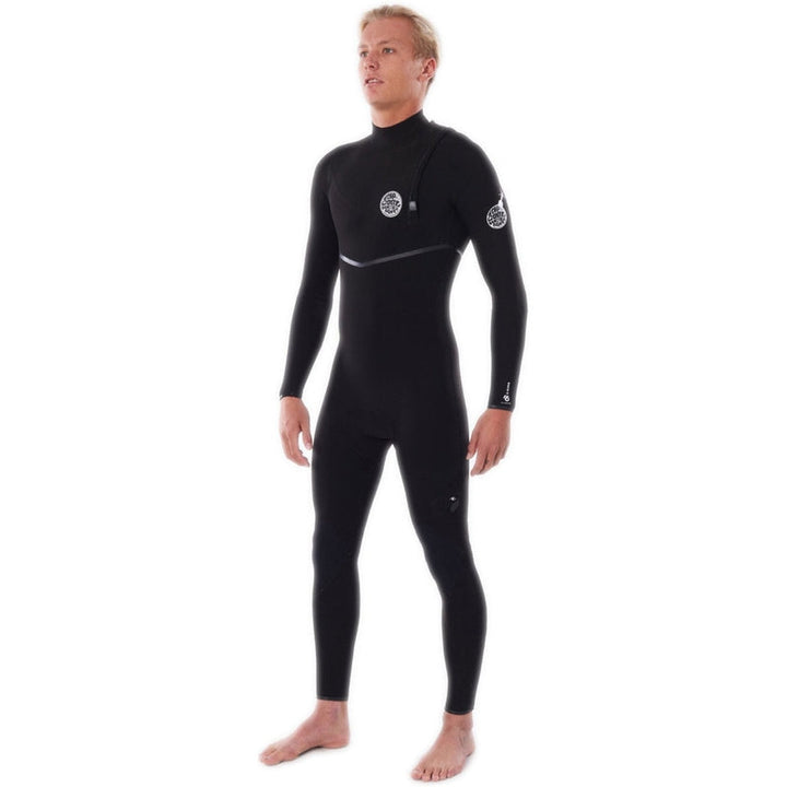 Rip Curl Herren Neoprenanzug E-Bomb 4/3mm Zipfree - Black