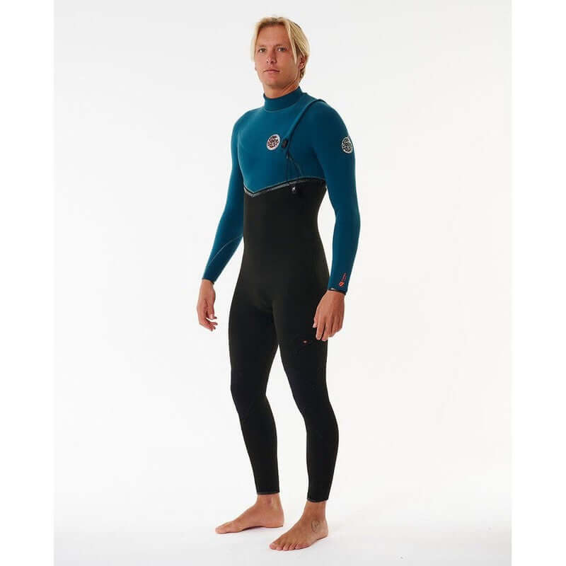 Rip Curl Herren Neoprenanzug E Bomb 4/3mm Zipfree - Blue Green