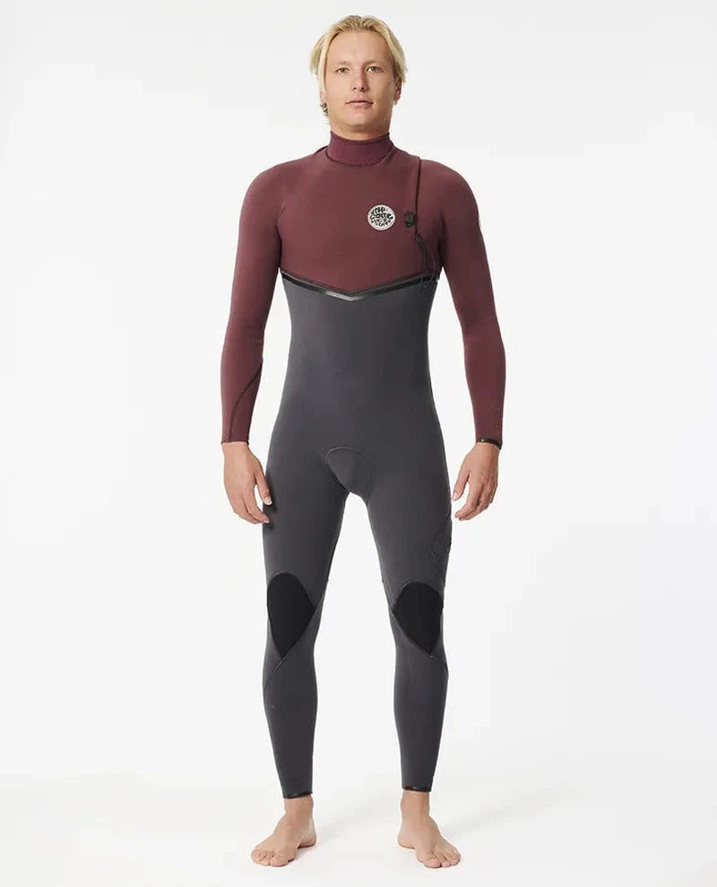 Rip Curl Herren Neoprenanzug Flashbomb Pro 3/2mm ZF - Maroon