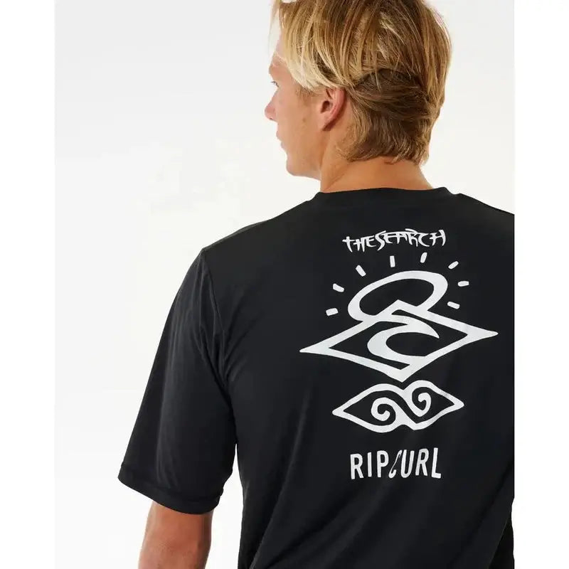Rip Curl Herren Surfshirt Icons Surflite - Black