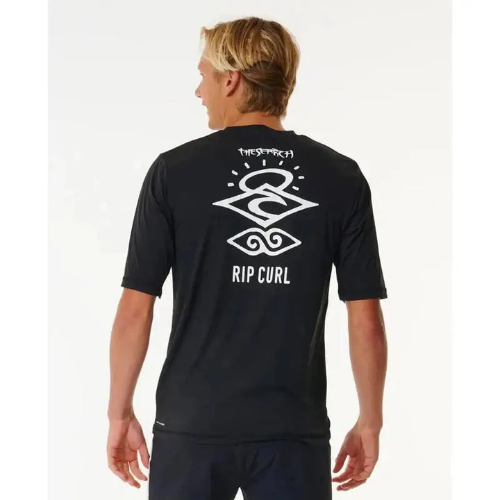 Rip Curl Herren Surfshirt Icons Surflite - Black