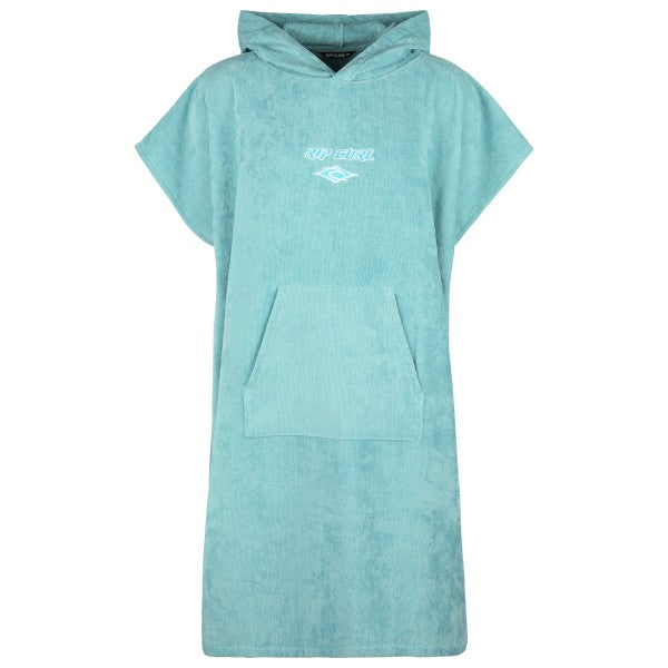 Rip Curl Hooded Poncho Logo - blue