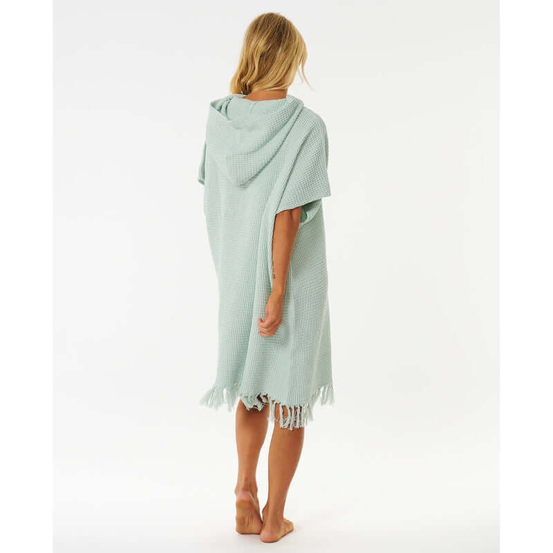 Rip Curl Hooded Towel Poncho Stonewash - Mint