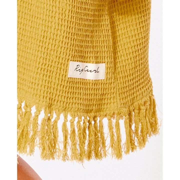 Rip Curl Hooded Towel Poncho Stonewash - gold