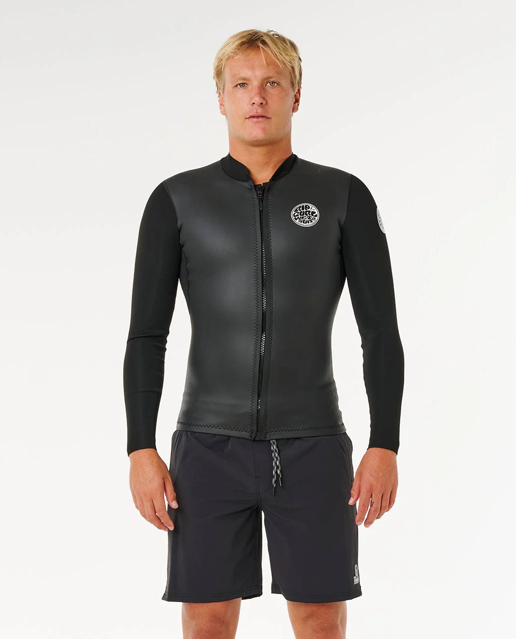 Rip Curl Neopren Jacke Dawn Patrol Frontzip 1.5mm - Black