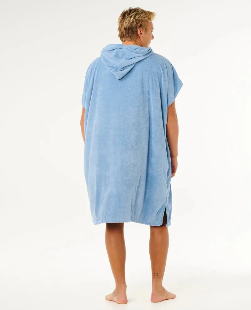 Rip Curl Poncho Brand Hooded Towel - Faded Denim