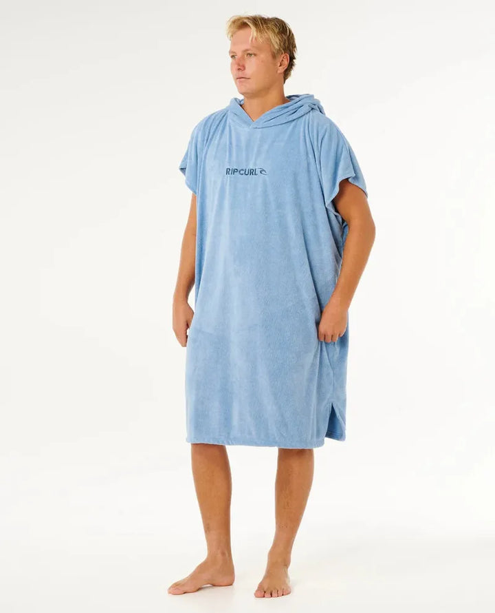 Rip Curl Poncho Brand Hooded Towel - Faded Denim