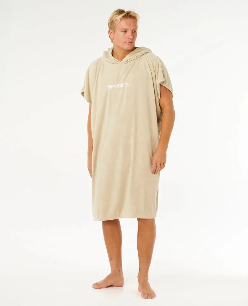 Rip Curl Poncho Brand Hooded Towel - Khaki