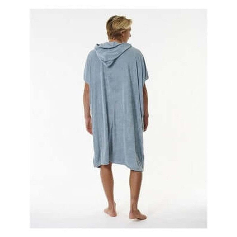 Rip Curl Poncho Brand Hooded Towel- dusty blue