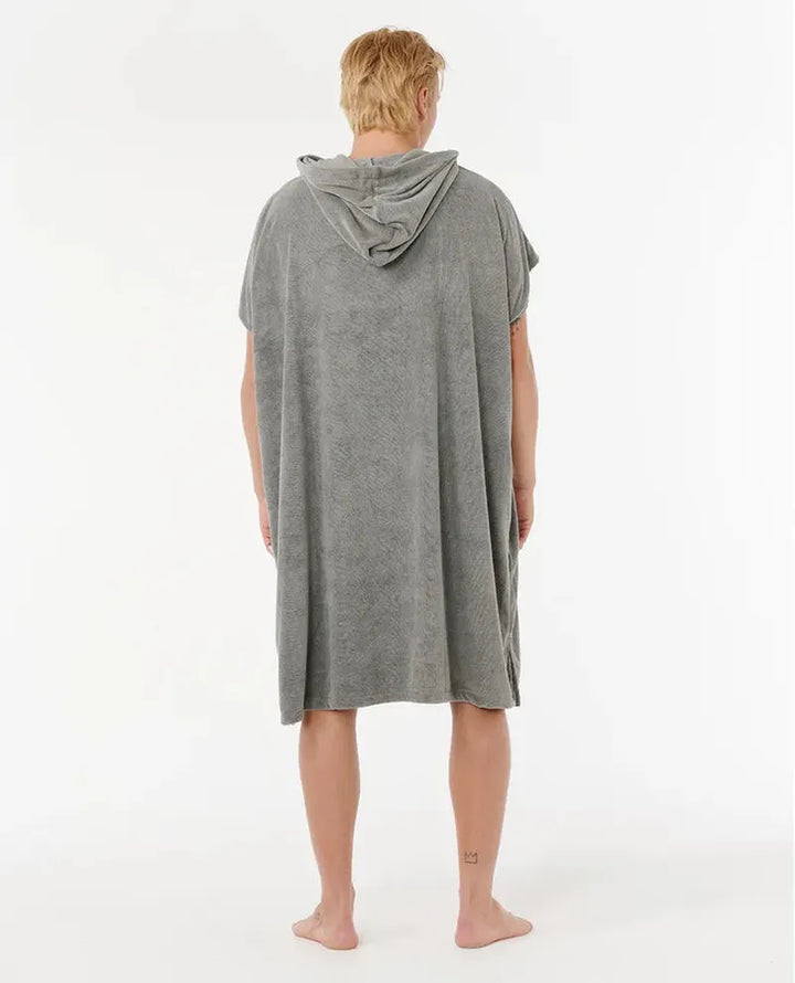 Rip Curl Poncho Brand Hooded Towel - grey 'Olive'