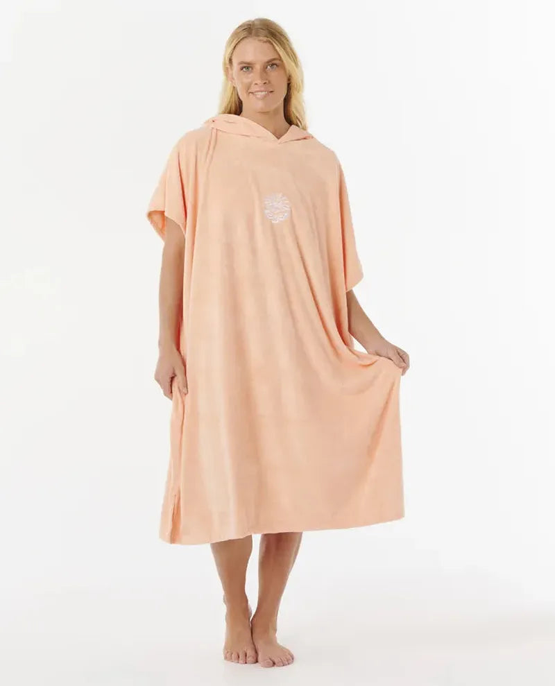 Rip Curl Poncho Classic Surf - Bright Peach