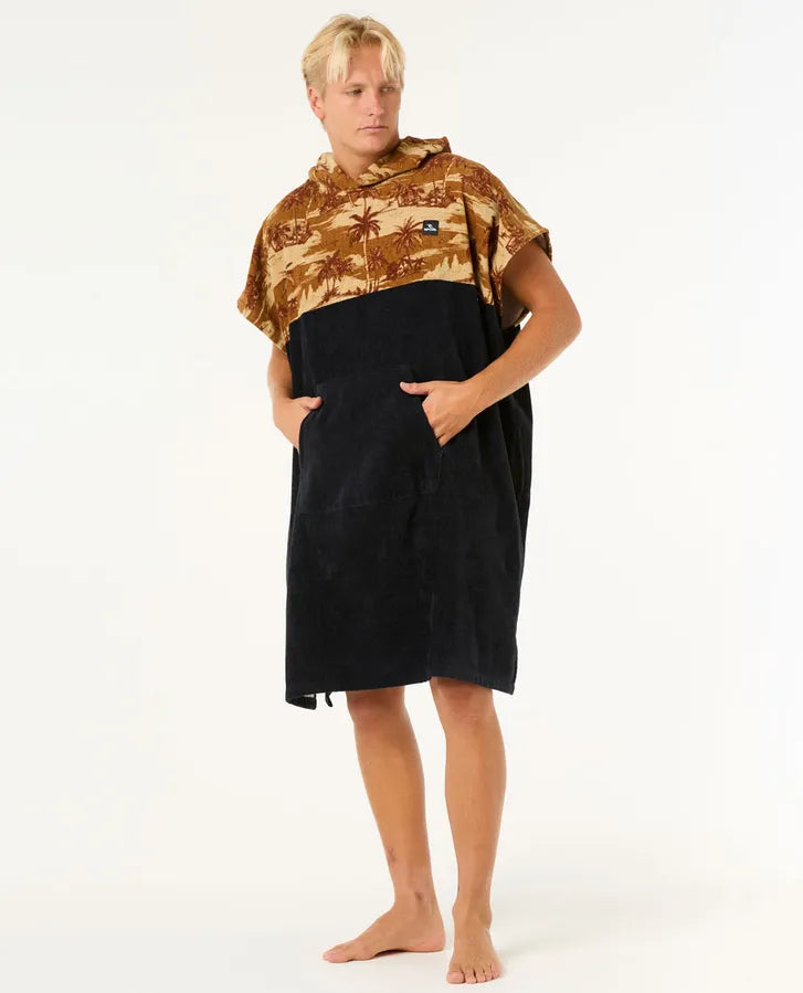 Rip Curl Poncho Combo Hooded Towel - gold