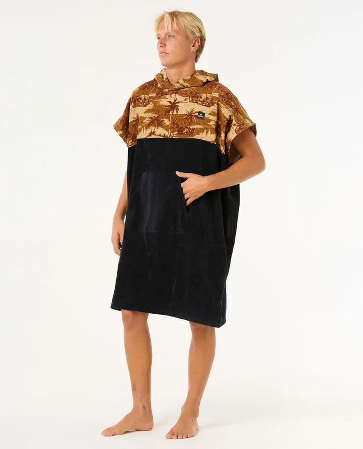 Rip Curl Poncho Combo Hooded Towel - gold