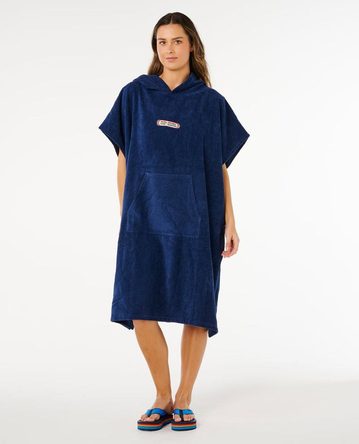 Rip Curl Poncho Icon Hooded Towel - Dark Navy